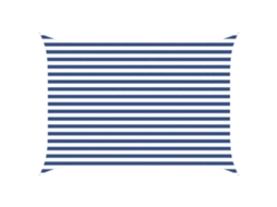 Conjunto 1 Sombra Externa Vidaxl Azul Poliéster (3,5 X 2,5 M)