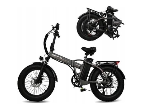 Bicicleta Elétrica Baolujie Gerpsi D1 48v 750w Dobrável Freios Mecânicos Velocidade Máxima 45kmh