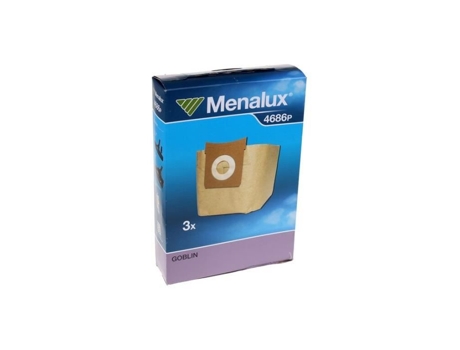 MENALUX Saco de Vácuo Goblin 4686P 3 Peças 9001962167