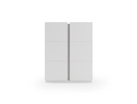 Sapateiro HERDASA Hessa Branco, Bege (90 x 95 x 35 cm)