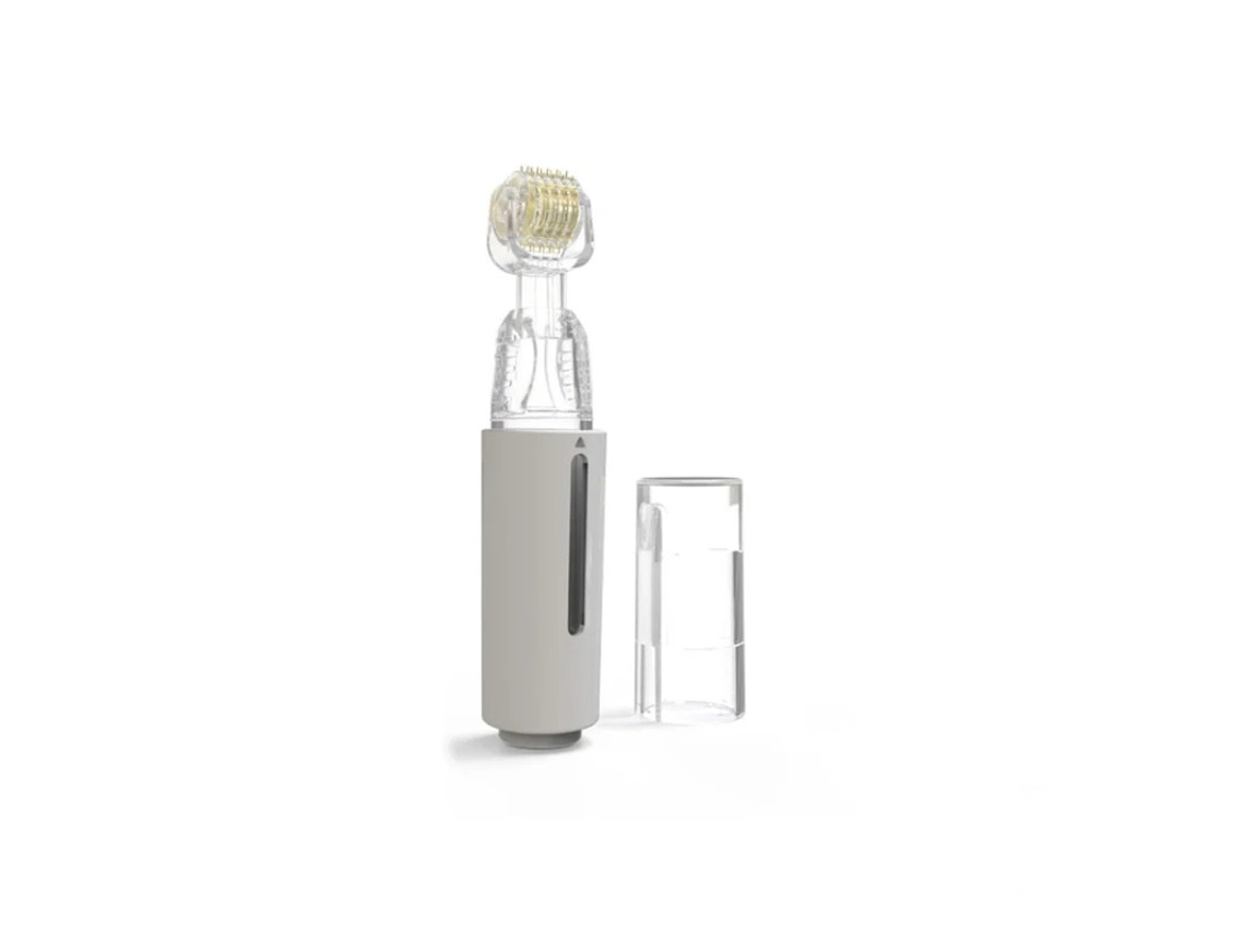 Microagulha Rolo Microagulha Ferramenta De Beleza Unissex Microagulha Rolo Facial Couro Cabeludo Barba 0 25mm Branco Bestvite
