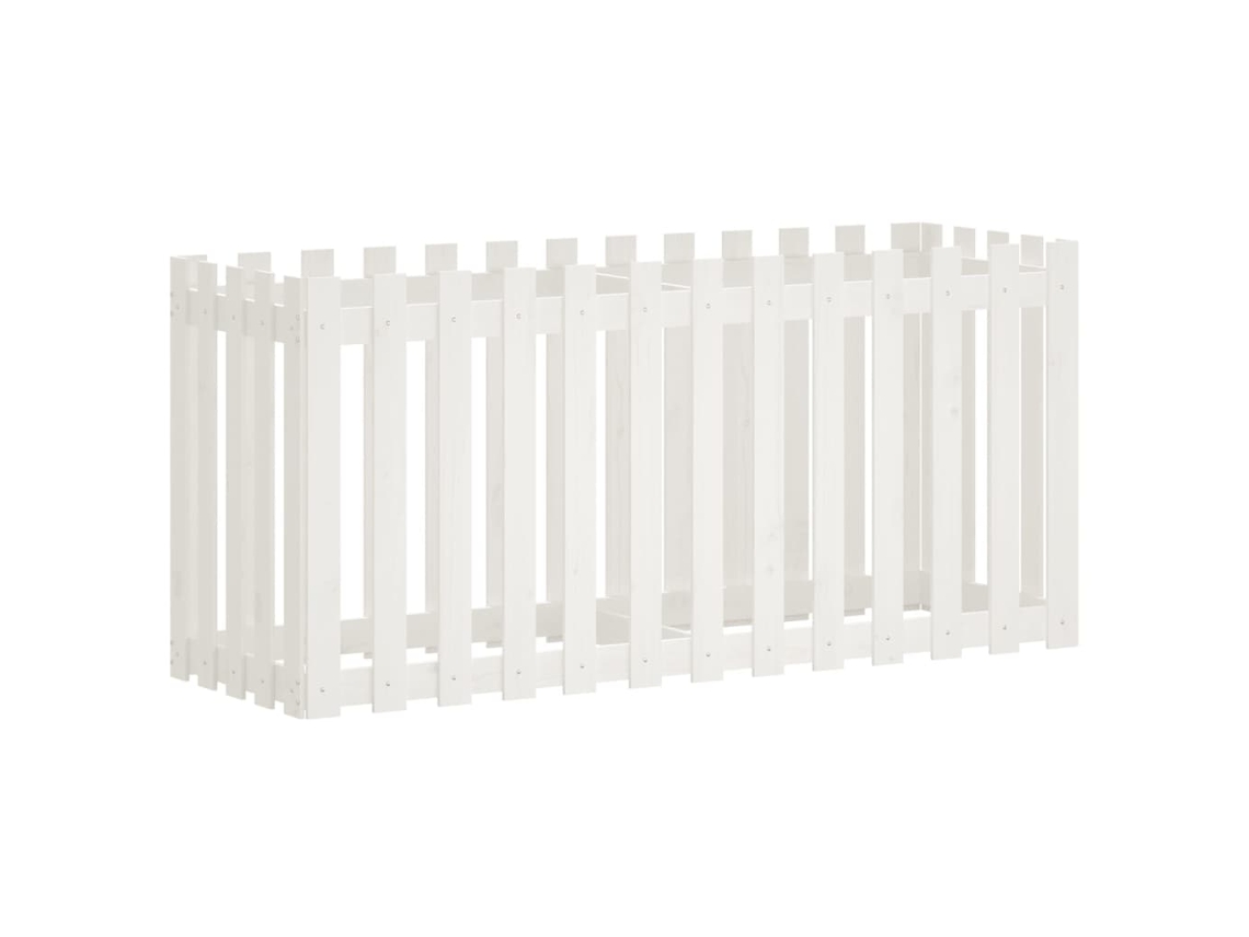 Garden Raised Bed, Garden Raised Beds Vidaxl Branco Madeira De Pinho (150 X 50 X 70 Cm)