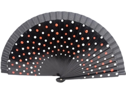 Ventilador Flameo Flexível Em Madeira Espanhola Bolinhas Moderno Clássico Vintage Para Dança Performances Party Hand