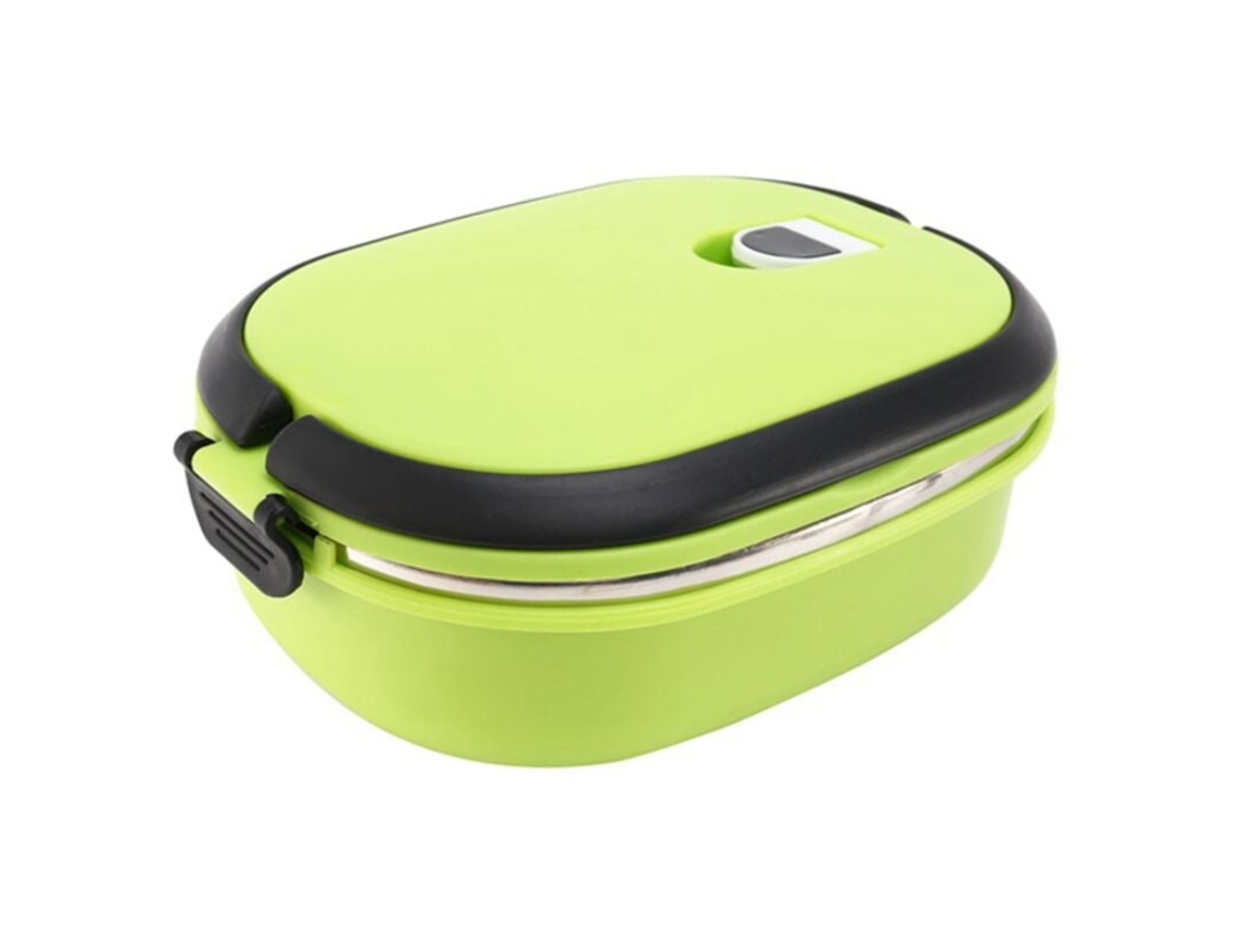 Marmita Bento Em Aço Inox, Portátil E Hermética Com Alça Para Adultos E Crianças, Sopa E Salada 900ml Aquaforge