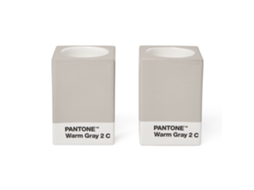 Suporte velas CD PANTONE cinza quente 2C