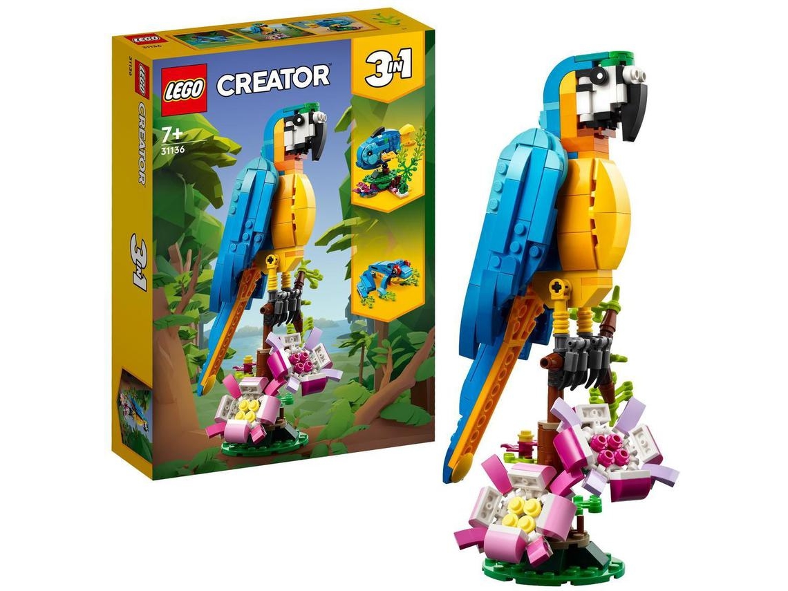 Lego 31136 Papagaio Exótico