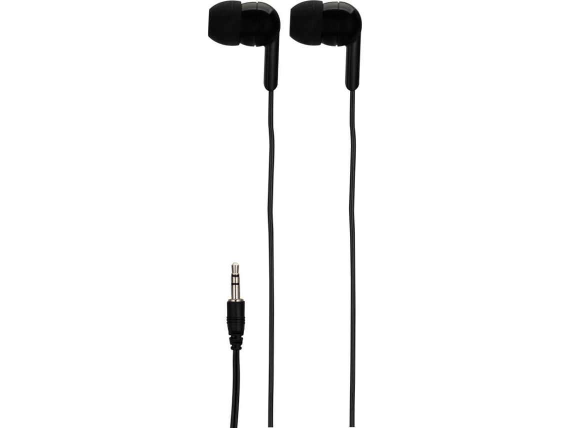 Auriculares com Fio KUNFT Soundbasiks (In Ear - Preto)