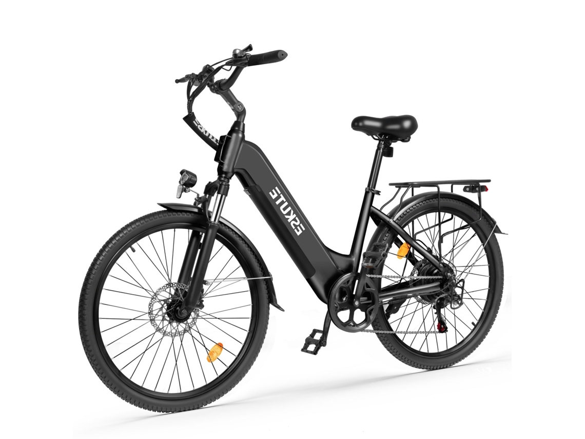 C202 Bicicleta Elétrica 250w 48v17.5ah 26'' Preto ESKUTE