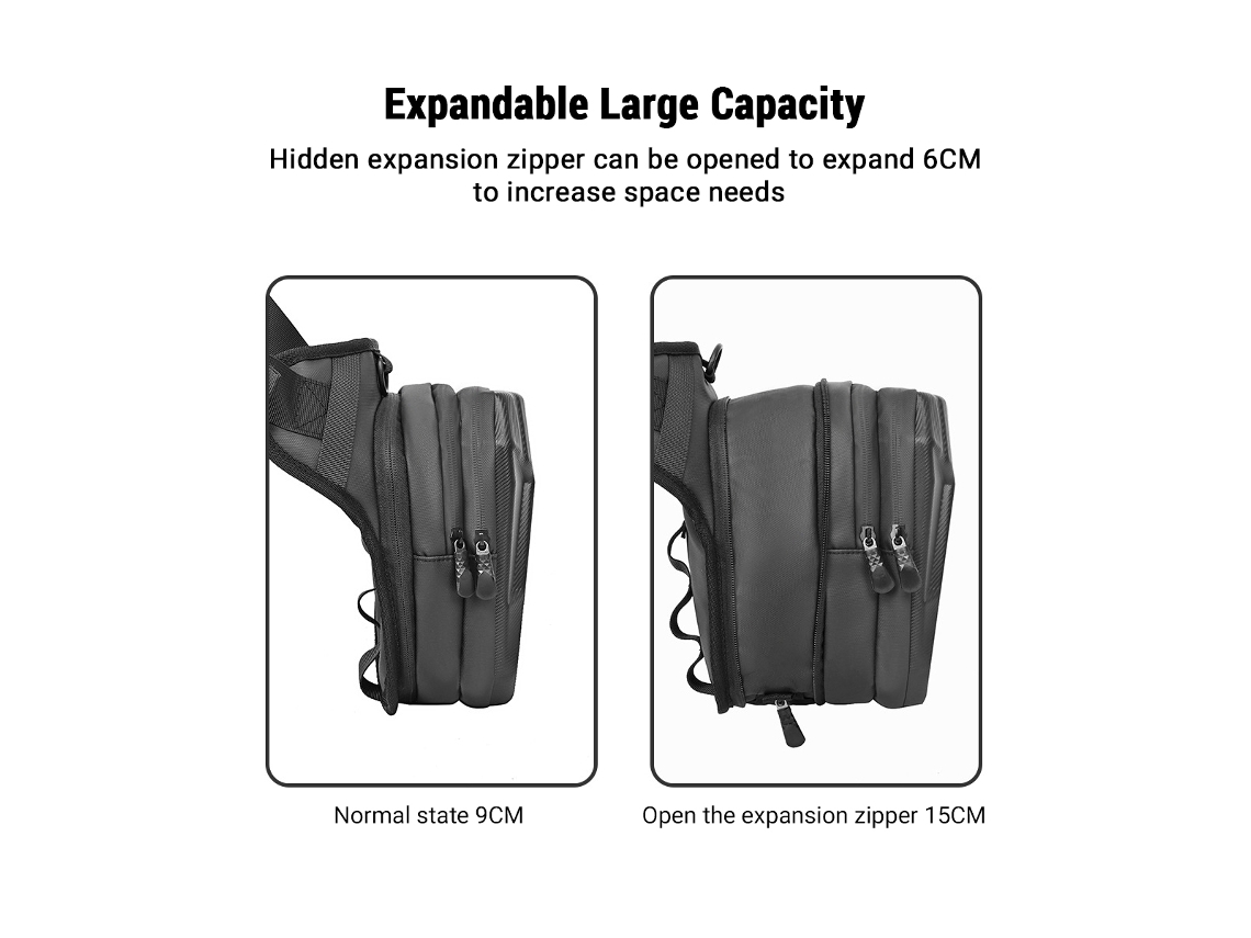 Bolsa Lateral De Moto À Prova D'água Expandível Com Efeito Reflexivo Para Hiking Viagem Pesca Ciclismo