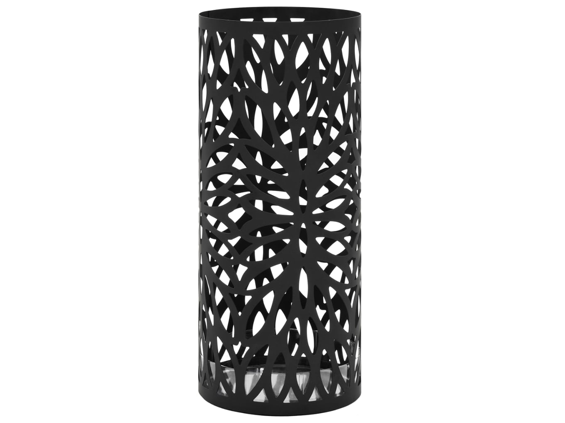 Umbrella Stand, Umbrella Stands Vidaxl Preto Aço (n/a)
