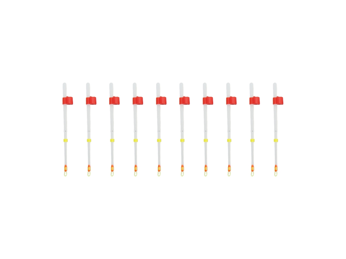 Vara de Pesca de Gelo Mini com 10 Pontas 100mm