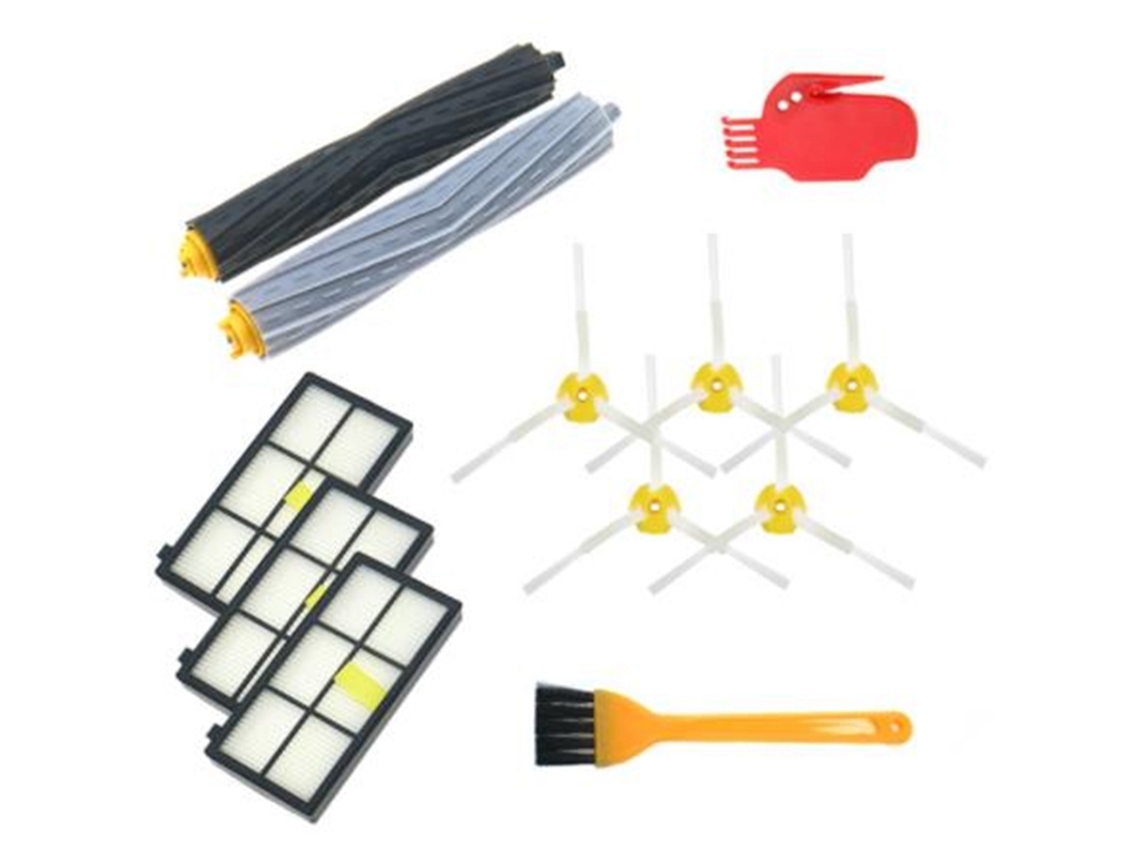 Ad-escova lateral hepa filtro rolo escova para irobot roomba 800 860 870 880 890 900 960 aspirador de pó peças acessórios