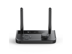 Transmissor E Receptor De Áudio Bluetooth 5.3 Com Conector Aux De 3,5 Mm, Adaptador Modulador Estéreo Sem Fio Para Pc, Tv, Fones De Ouvido E Alto-fala