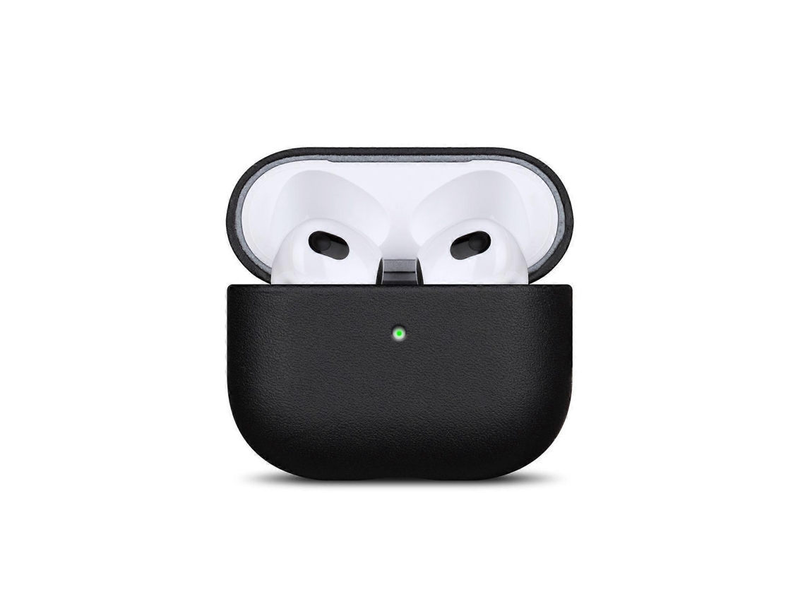 Capa Protetora De Couro Integral Para Fones De Ouvido Airpods Pro 2
