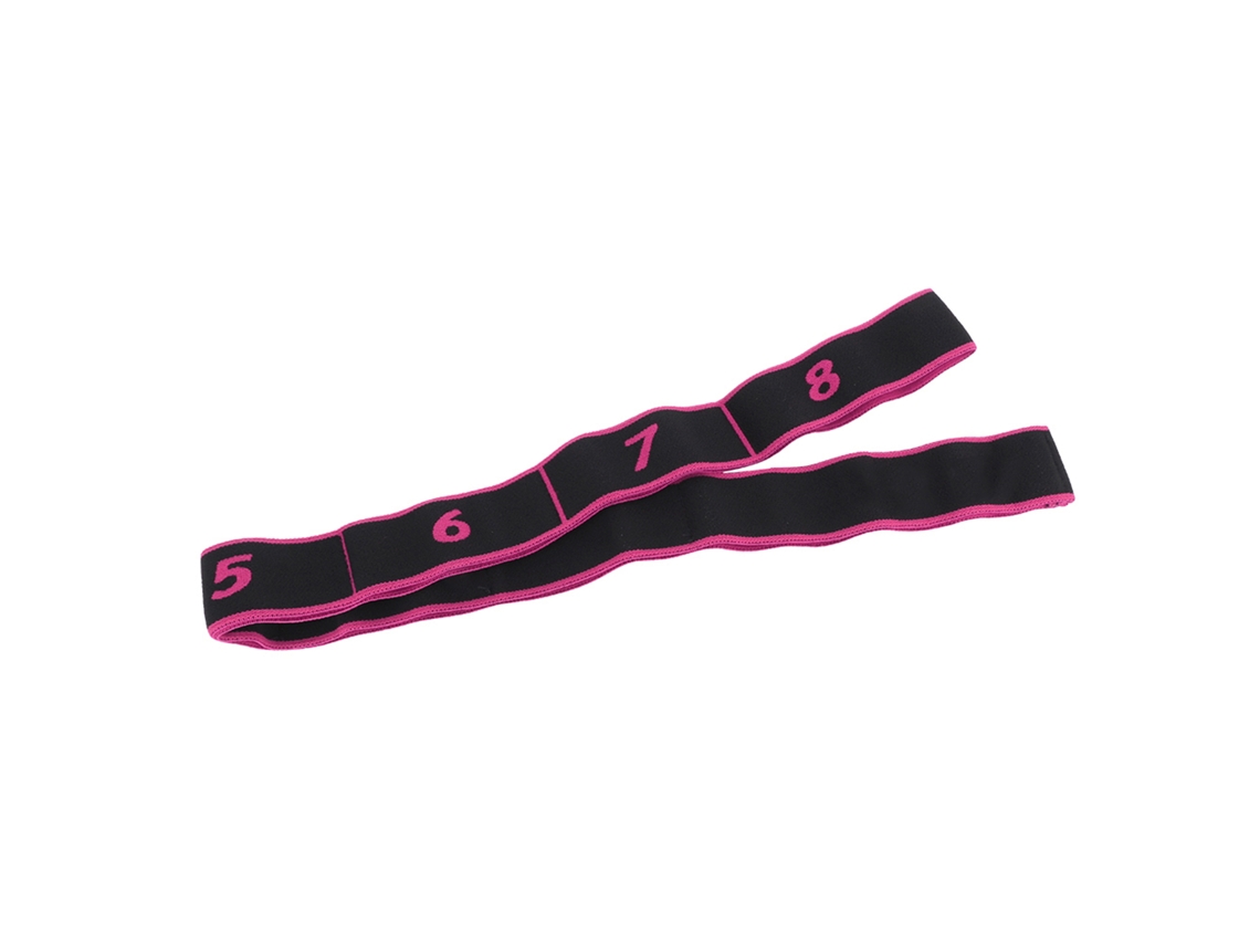 Cinta Elástica de Resistencia para Fitness, Cinturón, Yoga, Sling, Accesorio de Entrenamiento, Rosa Vermelho S/MARCA
