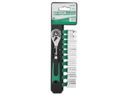 Conjunto De Chave De Rato Com 11 Pecas 1/4 Polegada Rápido Lançamento Reversível Ferramenta De Reparo