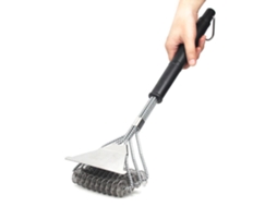 Escova rotativa para grelha, 3 velocidades, aço inox 304 AQUAFORGE