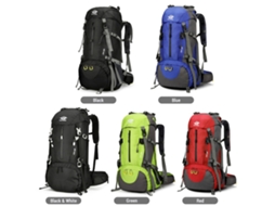 Mochila de Trekking 50l Impermeável com Capa Chuva