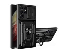 Capa De Celular Deslizante Camshield Card Para Samsung Galaxy S22 Ultra 5g