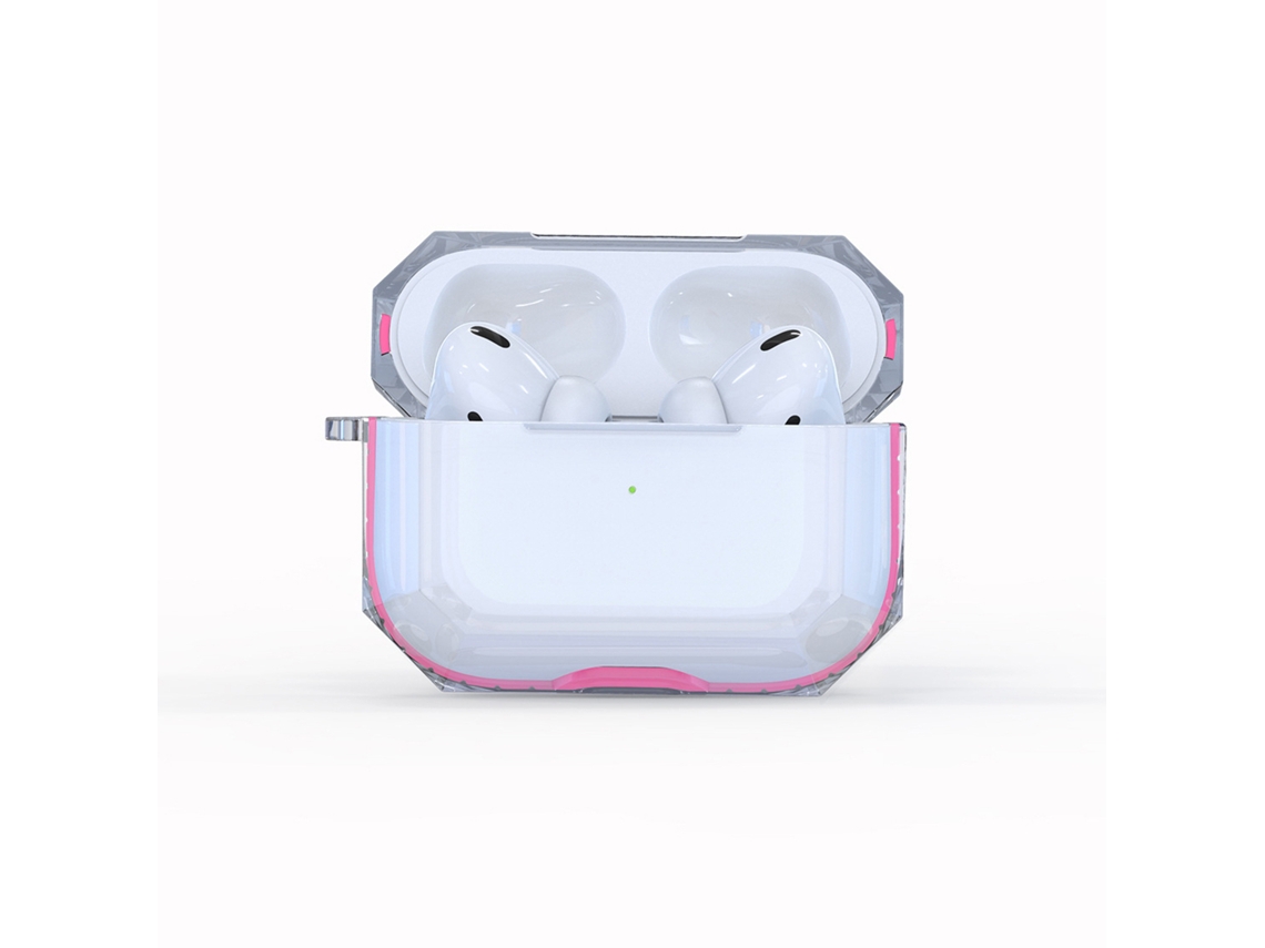 Capa para Airpods Pro, Capa Transparente Macia Antichoque, Compatível com a 3ª Geração da Apple EOOCOO
