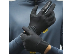 Rockbros Luvas Ciclismo 2xl Tela Sensível Toque Forro Lã Resistentes Vento Dedos Inteiros Antiderrapantes Caminhadas Escaladas