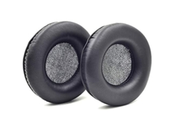 Almofadas Zruxe Para Auscultadores Jbl E50bt, Synchros S500, 700, Akg K845, 545 (espuma De Memória, Pretas)