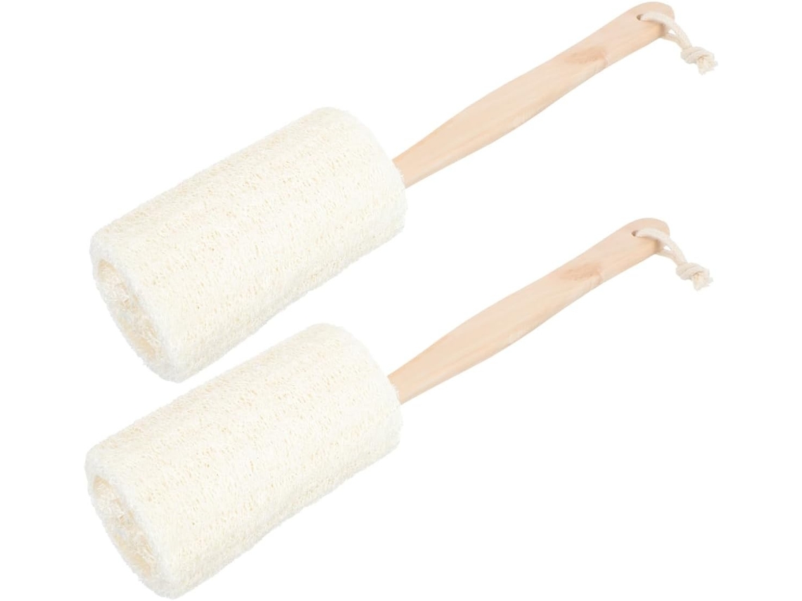 Lurelia Kit De 2 Escovas Esponja De Banho De Cuidado Corporal, Massagem Suave, Uso Diário Prático