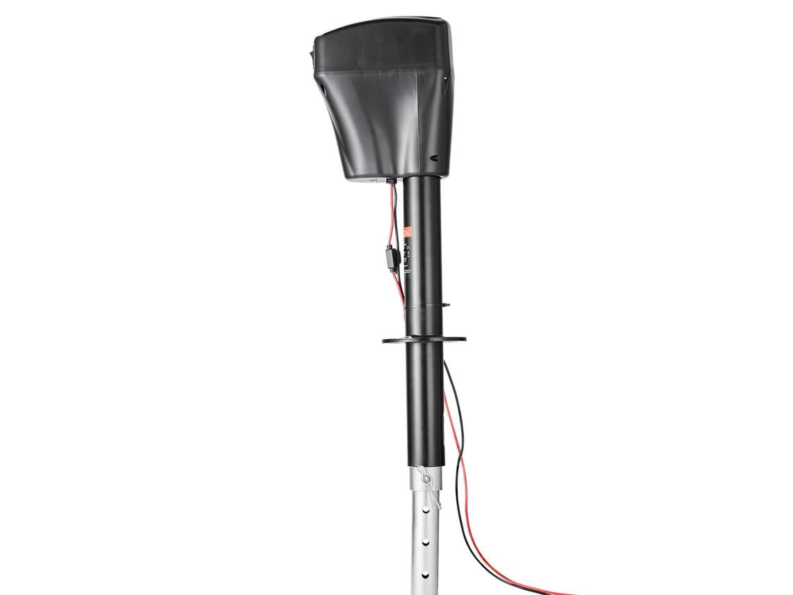 Macaco Elétrico para Reboque com Conector de 7 Pinos, Manivela Manual e Capa Resistente Às Intempéries, Carga 2267 Kg Elevação 255 860 Mm, Reboques