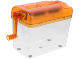 Mini Destructeur De Documents Manuel Portable Format Compact Corps Transparent Boîte Intégrée