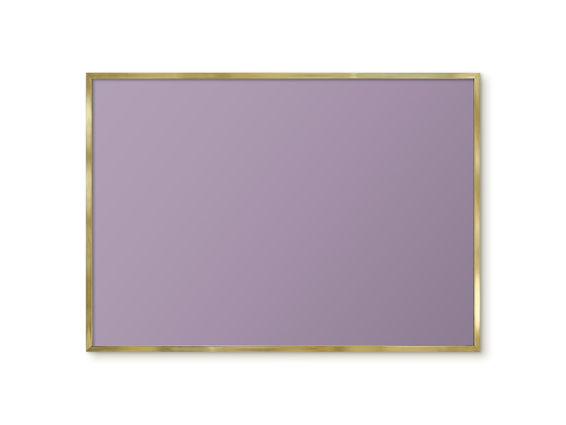 Quadro magnético de parede verde suave para quarto Espelharte (100x70 cm)