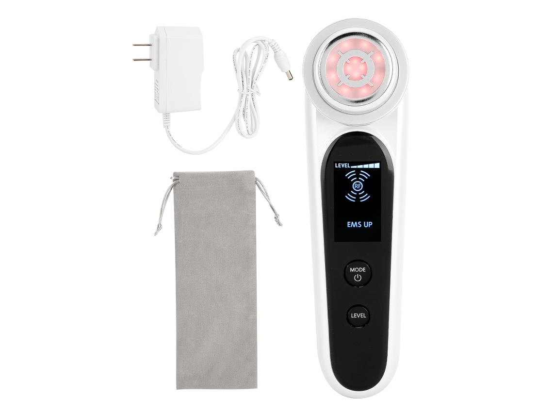 Máquina De Beleza Rf Com Vibração Para Rejuvenescimento Facial