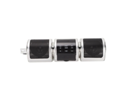 Alto Falante Bluetooth Para Motocicleta Sem Fio Ip54 À Prova Dágua Dc12v Sistema De Som De Áudio Montado No Guidão Prata