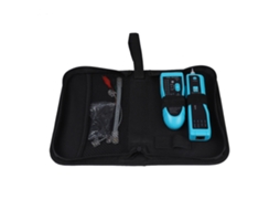 Rastreador de linha rápido handheld LAN tester cable tracker azul claro 2