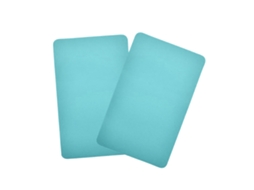 2026altiro-2 Piezas Parche De Reparación De Barco Hinchable Pvc Cuadrado Kit Para Kayaks Canoas Color Verde Menta