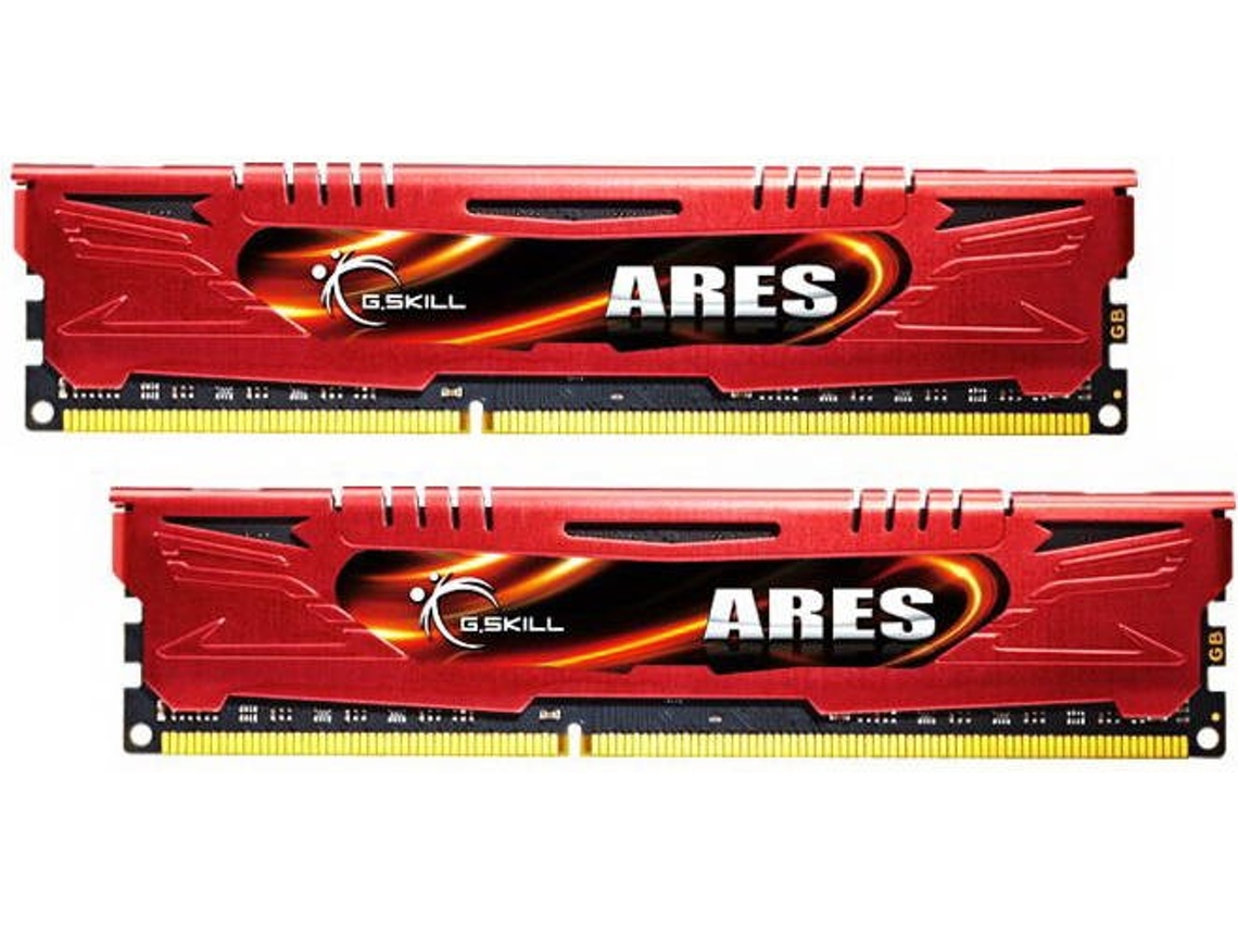 Memória RAM DDR3 G.SKILL F3-2133C11D-16GAR (2 x 8 GB - 2133 MHz - CL 11 - Vermelho)
