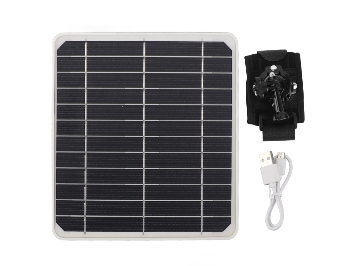 Painel Solar De 20 W Com Porta Usb Tipo C Dc À Prova Dágua 5 V 2 A Painel Solar Portátil Para Mochila Bicicleta