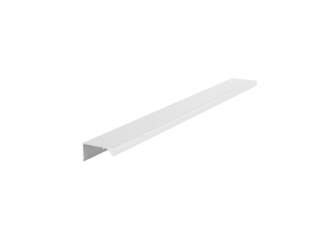Cabo de Alumínio Modelo Vico Acabamentos Prata Mate Anodizado Brilho Preto e Branco Mate Dist 192Mm Acabamento prateado fosco TRENTADUE