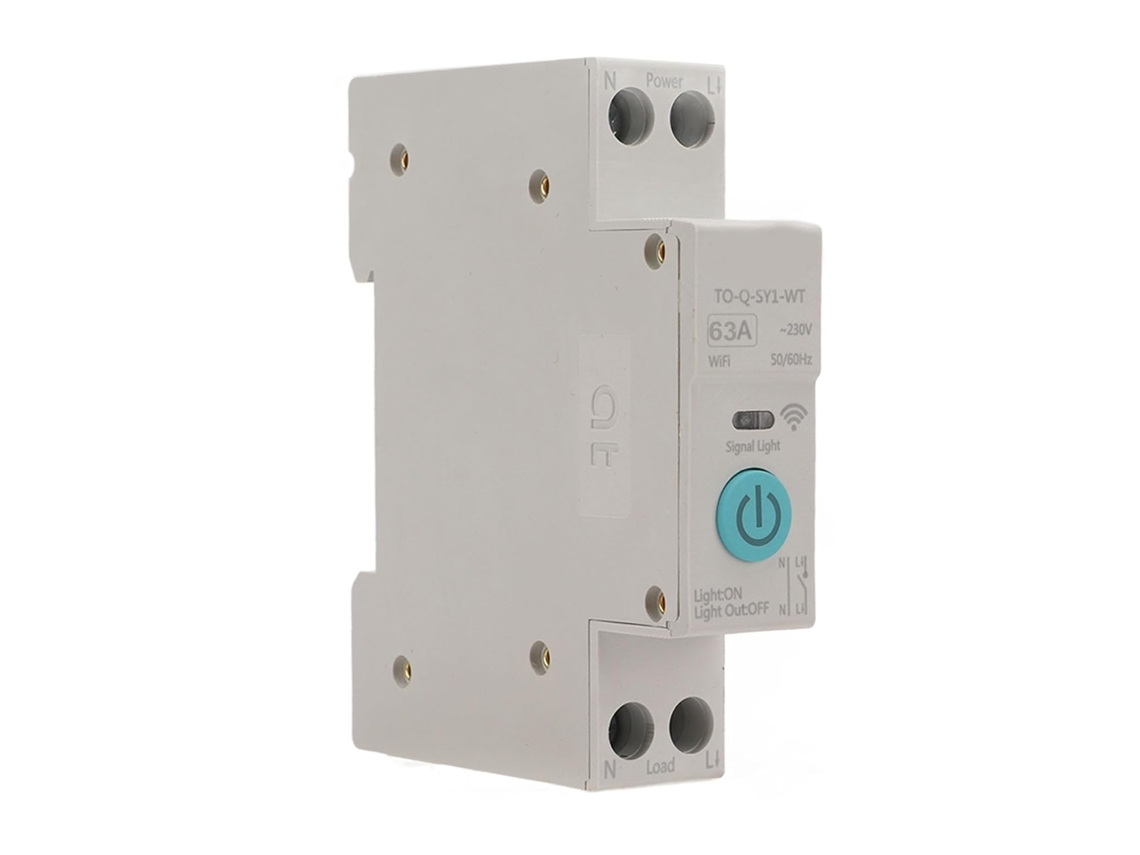 Disjuntor Inteligente Matybobe Com Wi-fi Trilho Din35 Controle Remoto