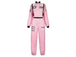 Traje De Astronauta Para Homem Conjunto Cosplay Halloween Tamanhos Xs-xxxl Poliéster Mainland China Rosa