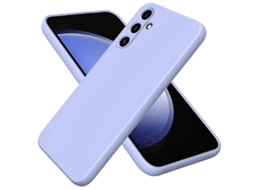 Capa De Celular De Silicone Líquido De Cor Pura À Prova De Choque Com Cobertura Total