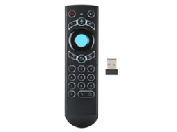 Aetheria controle Remoto Sem Fio G21 Mouse com Luz de Fundo e Controle de Voz Via Usb