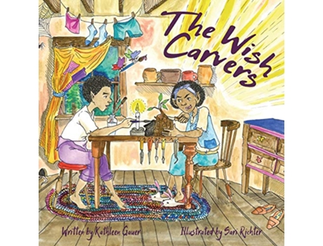 Livro The Wish Carvers de Kathleen Gauer (Inglês)