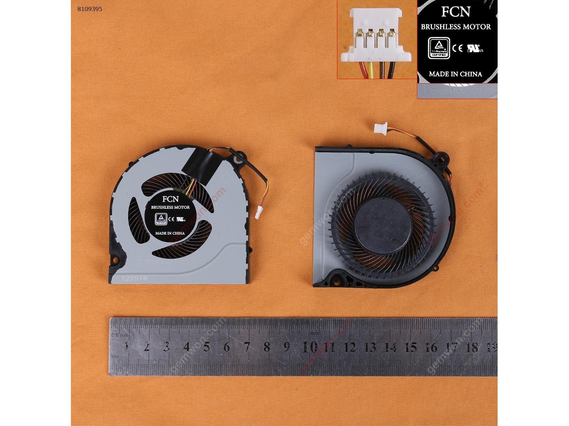 Ventilador para laptop Acer Nitro An515 51 An515 52G N17c1 G3 571 G3 571g 300org Fjn1 compatível