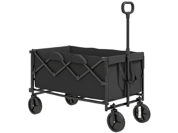 Conjunto de 2 cadeiras dobráveis com braço, para camping e pesca, estrutura metálica cinza 58x64x94cm BTFORUS