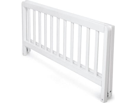Barreira De Cama Geuther Sweet Dream 90 Cm Dobrável Em Madeira Maciça Cor Branca