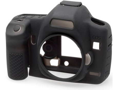 Capa de silicone EASYCOVER Canon 5D MARK II Preto — Compatibilidade: Canon 5D MARK II