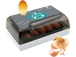 Incubadora Automática, 12 Incubadoras, Controle Inteligente E Preciso De Temperatura E Umidade, Iluminação Led Eficiente Zeuxo