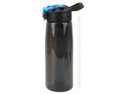 Garrafa de Água Esportiva 650ml com Canudo Prova de Vazamento