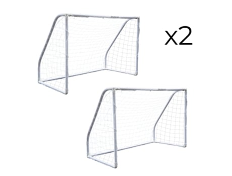 Conjunto De Balizas 180 X 91 X 120 Cm Em Pvc White Ocio Trends