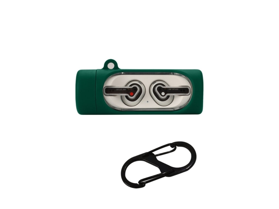 Capa De Silicone Nothing Ear Com Fivela Verde Escuro Brilvibera